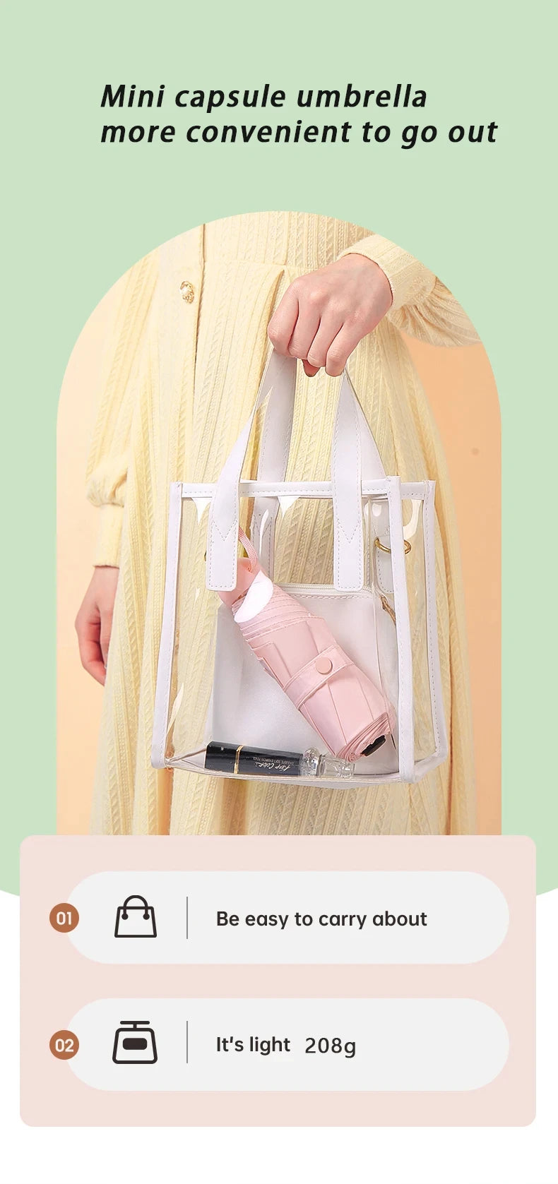 ☀️ Compact Umbrella